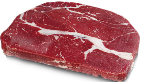 科尔沁牛业加工牛肉-上脑牛排切片