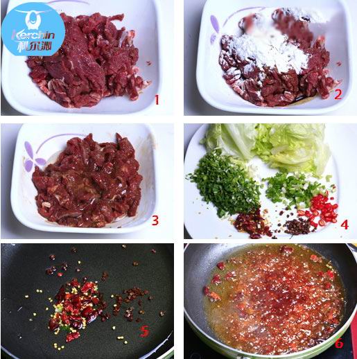 科尔沁-水煮牛肉制作过程